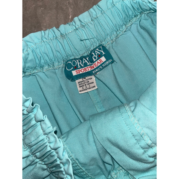 Vintagel Coral Bay Cyan Shorts 14 - Picture 5 of 5